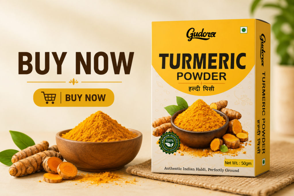 Turmeric powder of Gudora Spices